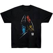 Star Trek Movie Four Character Shield T-Shirt